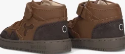 bruine shoesme hoge sneakers bn24w009