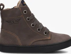 bruine shoesme hoge sneaker fl23w012