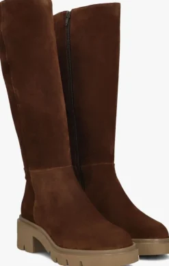 bruine softwaves hoge laarzen vera 06