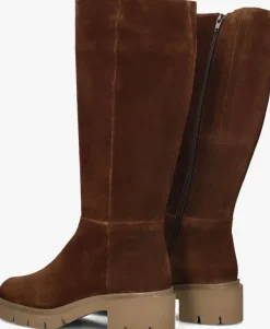 bruine softwaves hoge laarzen vera 06