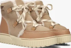 bruine sorel snowboots ona ave alpine boot dames