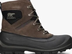 bruine sorel veterboots buxton lace wp