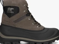 bruine sorel veterboots buxton lace wp