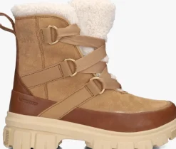 bruine sorel veterboots torino v resort dames