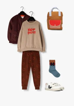 bruine sproet & sprout joggingbroek sweatpants sproet print