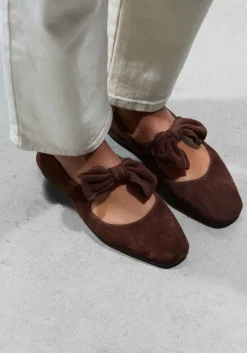 bruine stefano lauran ballerina's bailarina lazo