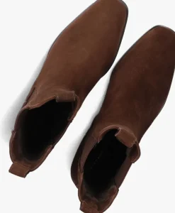 bruine stefano lauran chelsea boots botin plano