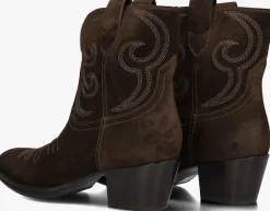 bruine stefano lauran enkellaarsjes 702-12