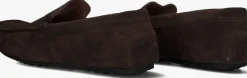 bruine stefano lauran mocassins 2 gesp bio slipper