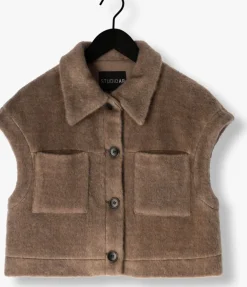 bruine studio ar bodywarmer plume