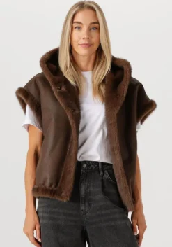 bruine studio ar faux fur jas olena