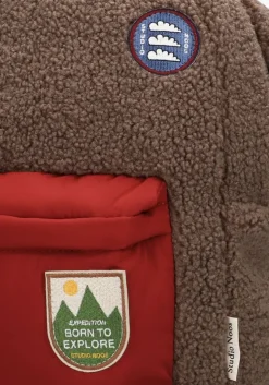 bruine studio noos rugtas teddy midi backpack