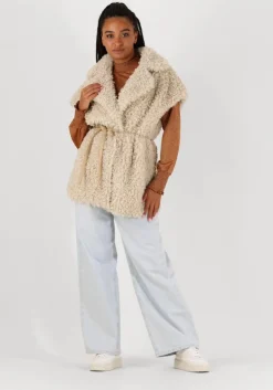 bruine summum top smocked top fine lurex jersey