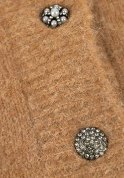 bruine summum vest fancy butons cardigan cozy