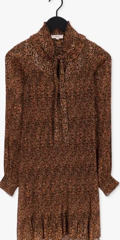 bruine suncoo mini jurk cristal