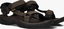 bruine teva platte sandalen terra fi 5 universal lee