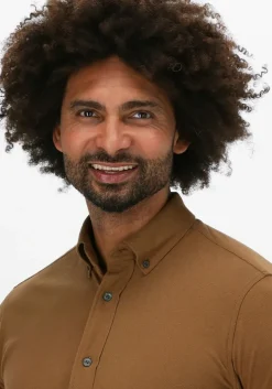 bruine tiger of sweden casual overhemd fenald