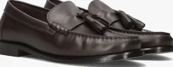 bruine tommy hilfiger loafers tassel lth loafer