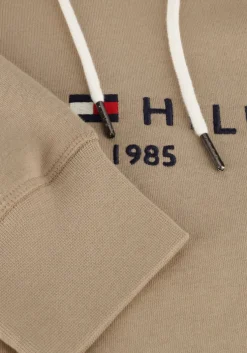 bruine tommy hilfiger sweater tommy logo hoody