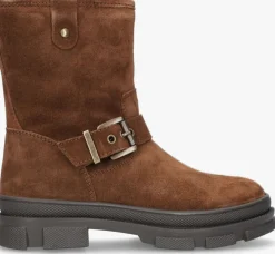 bruine ton & ton biker boots lunt