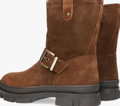 bruine ton & ton biker boots lunt