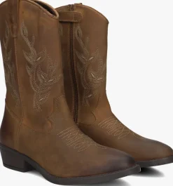 bruine ton & ton cowboylaarzen mayla