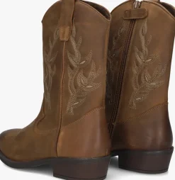 bruine ton & ton cowboylaarzen mayla