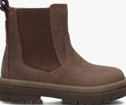 bruine ton & ton enkelboots britta