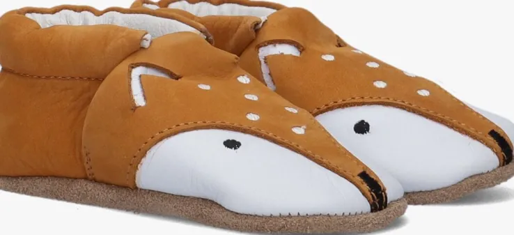 bruine ton & ton pantoffels mae