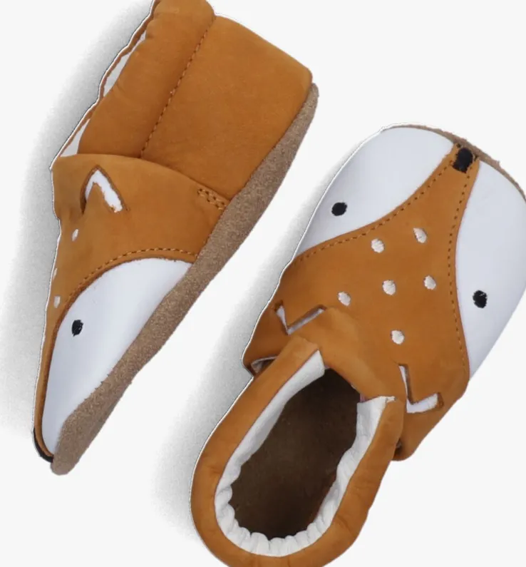 bruine ton & ton pantoffels mae