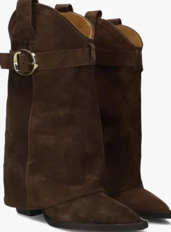 bruine toral hoge laarzen folk