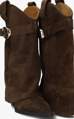 bruine toral hoge laarzen folk