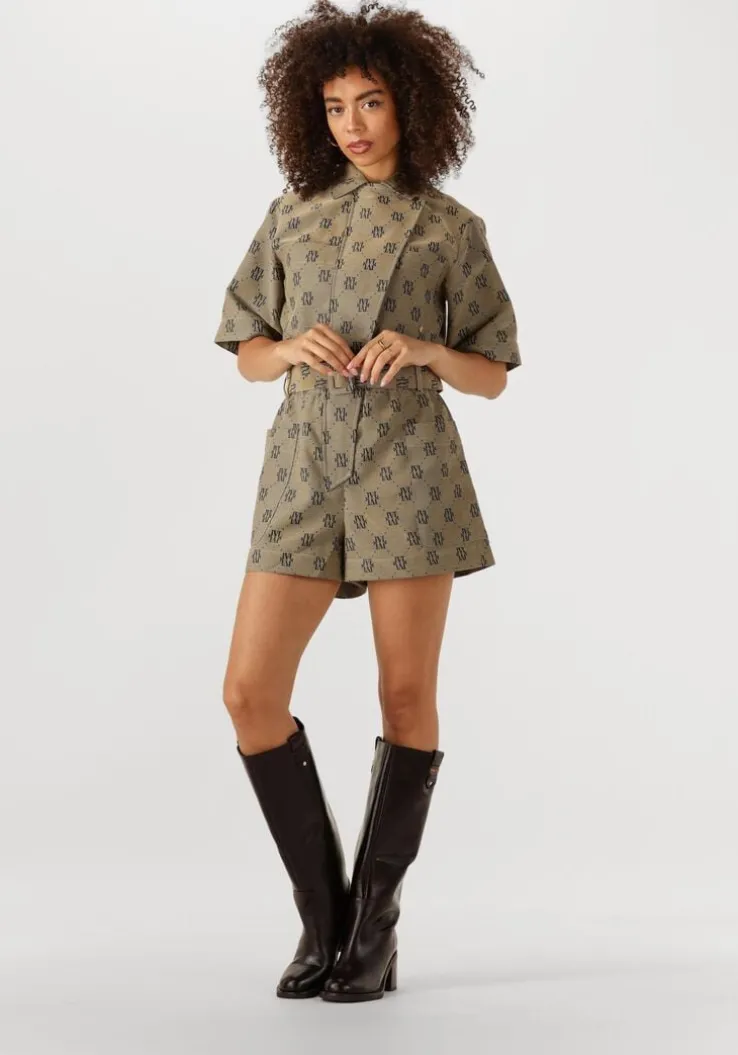 bruine twinset milano hoge laarzen 252tcp080