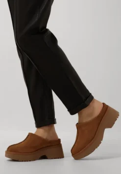 bruine ugg instappers spring cottage clog