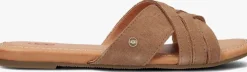 bruine ugg slippers w kenleigh slide