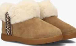 bruine ugg vachtlaarzen dreamlee bootie t