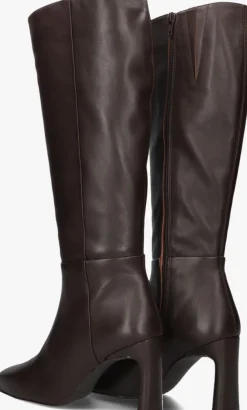 bruine unisa hoge laarzen wolcot