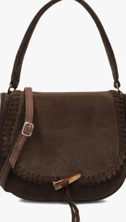 bruine unisa schoudertas zdatil