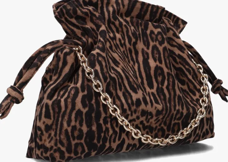 bruine unisa schoudertas zelora