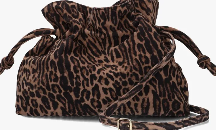 bruine unisa schoudertas zelora