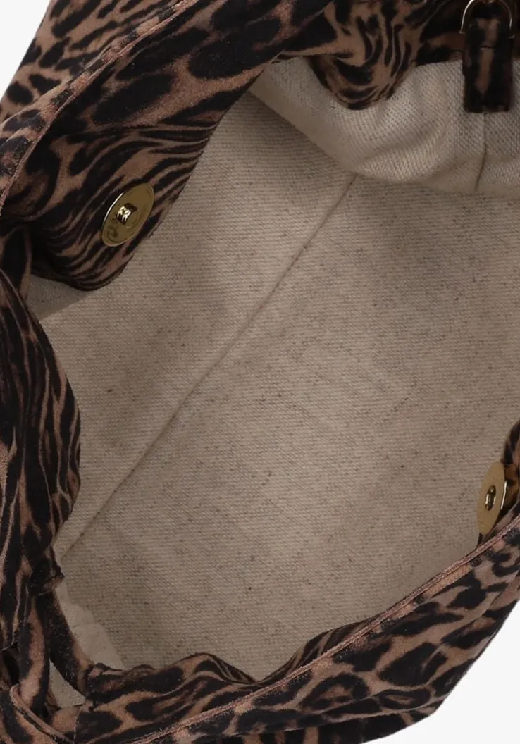 bruine unisa schoudertas zelora