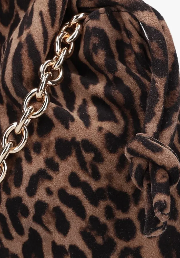 bruine unisa schoudertas zelora