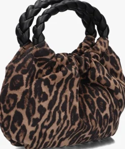 bruine unisa schoudertas zameli