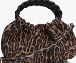 bruine unisa schoudertas zameli