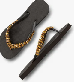 bruine uzurii teenslippers honey