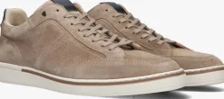 bruine van bommel lage sneakers sbm-10019