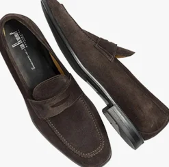 bruine van bommel loafers sbm-40038