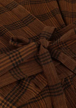 bruine vanessa bruno mini jurk blandine