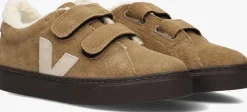 bruine veja lage sneakers small esplar