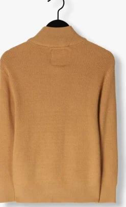 bruine vingino coltrui knit-half-zip